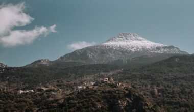 Pellinaio Mountain Chios island Greece